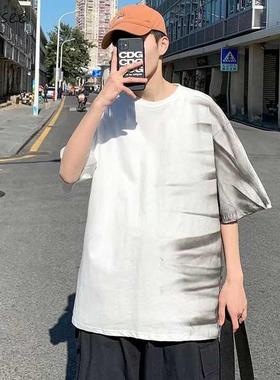 5 Quarter Sleeve T-shirts Men Patchwork Design Fashion Simpl