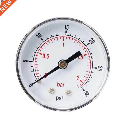 0-300psi 0-20bar jauge de pression axiale baromètre c