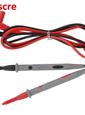 2pcs AC/DC 1000V Silicone Multimeter Test Leads Probe Test P