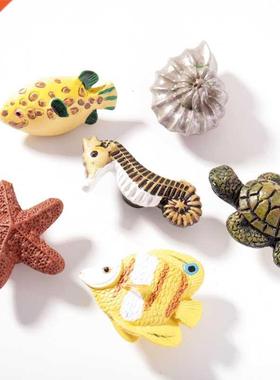 Cartoon Ocean Resin Handle Mediterranean Garden Ocean Windbr