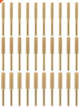 36Pcs High Hardness Diamond Chainsaw Sharpener, Durable Emer