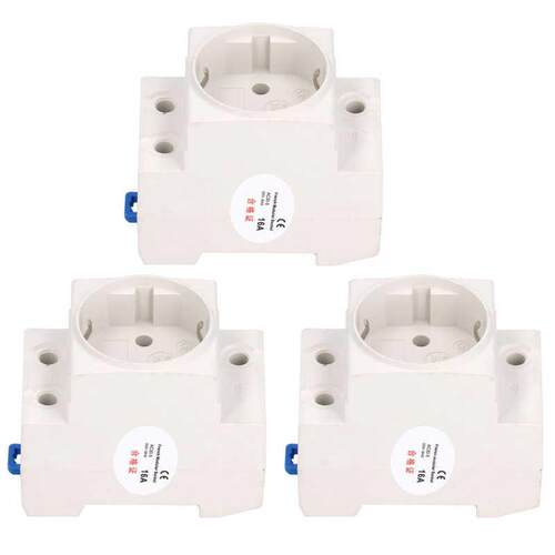 Pcs Power Socket Rail Adapter Electrical Outlet Industrial