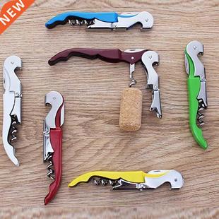 Professional ainless eel Wine Opener Screw Corkscrew Dou