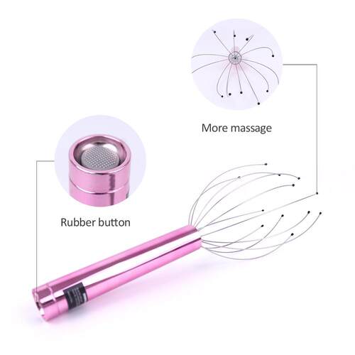 Electric Claw Massager Body Massage Octopus Head Scalp Neck