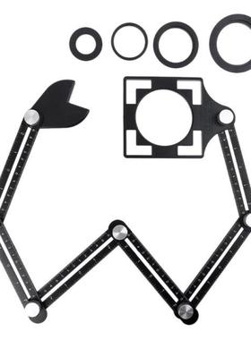 6-sde Alumnum Alloy Angle Fnder Template Tool 6- Foldng