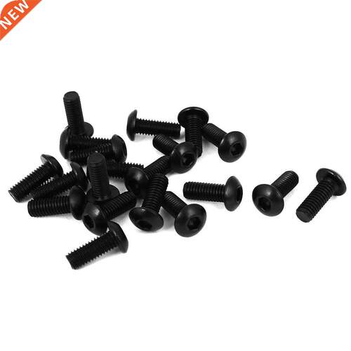 20Pcs #10-32 x 1/2 inch UNF 10.9 Alloy Steel Hex Socket Butt