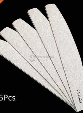 5 pcs/lot Nail File Lime 100/180 Double Side Sanding Buffer