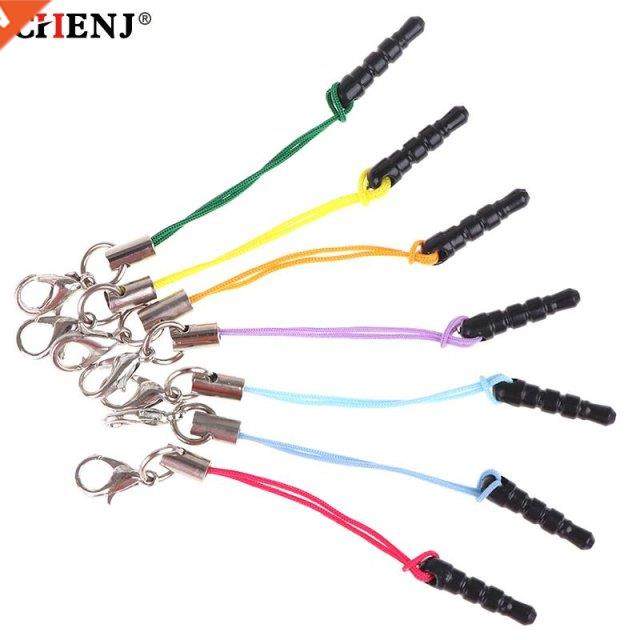 10PC Fashion Pendant Phone Dust Plug Dustproof Plug With Lob
