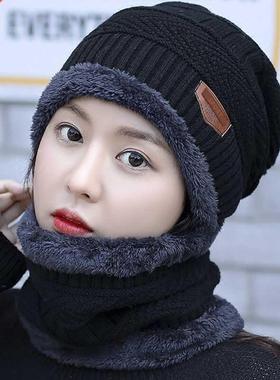 Winter Beanie Hats for Men Women with Thick Fleece Lined Sca