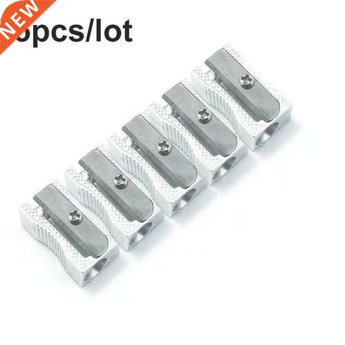 5pcs Metal Pencil Sharpener Classical Girls Makeup Pen Sharp