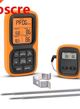 Wreless Meat Thermometer Dgtal Remote Cookng BBQ Food Th