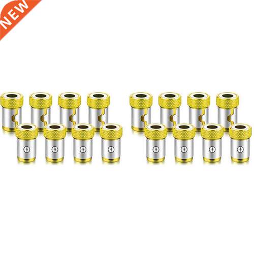 16 Pcs Magnetic Screw Ring Bit Metal Magnetizer Ring Screw M