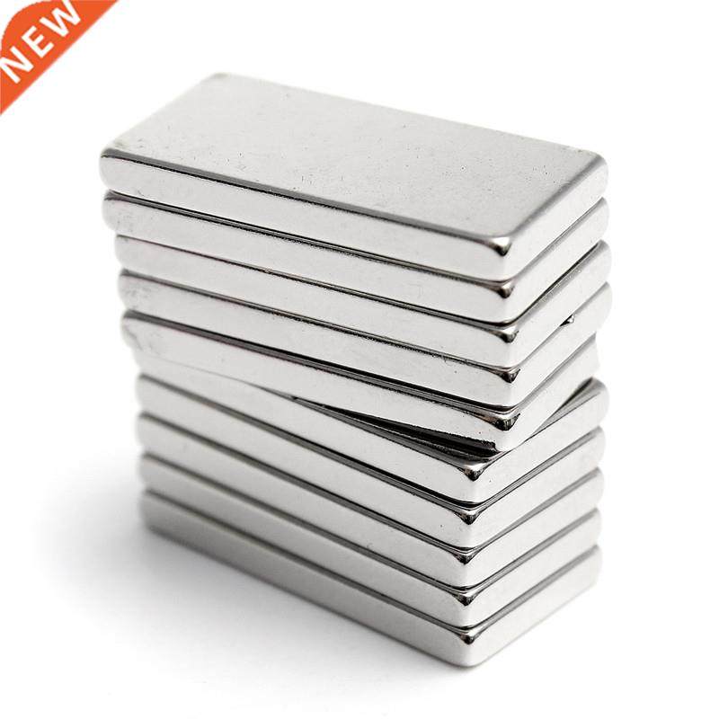 5Pcs 20mm x 10mm x 2mm N5 Strong Neodymium Magnets Block Cu