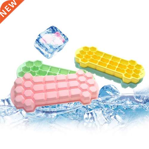 Silicone Ice Cube Maker 26-Cavity DIY Ice Maker Ice Cube Tra