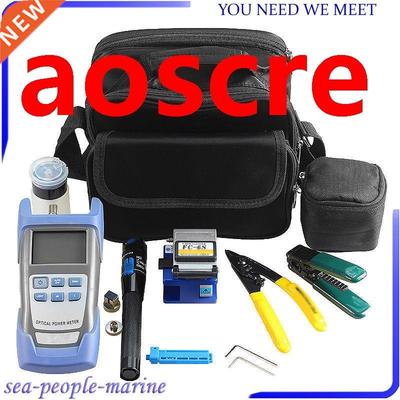 12pcs/set FTTH Fiber Optic Tool Kit with Fiber Cleaver -70~+