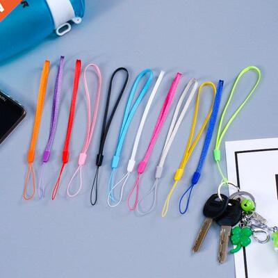 1000PCS Pure Color Phone Strap Lanyard Cell Phone Stick Stra