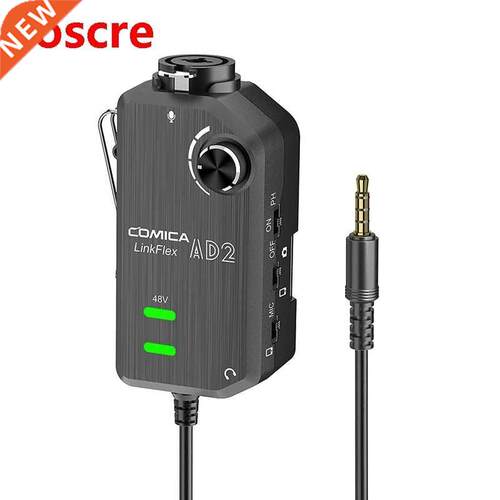 Comica LINKFLEX.AD2 XLR/ 6.35mm , with 48V Phantom Power, Re