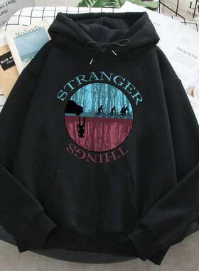 Stranger Things 2021 Man's Sweatshirts Hooded Setwea