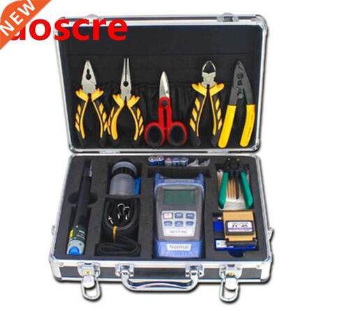 16pcs/set FTTH Fber Optc Tool Kt wth -70~+10dBm Optcal
