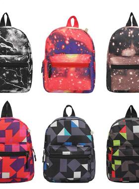 Fashion Backpack Printing Canvas Women Backpack Anti-theft S