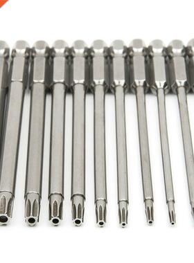 3/7/11PCS 75mm S2 Alloy Steel Torx Screwdriver Bits Tool Set