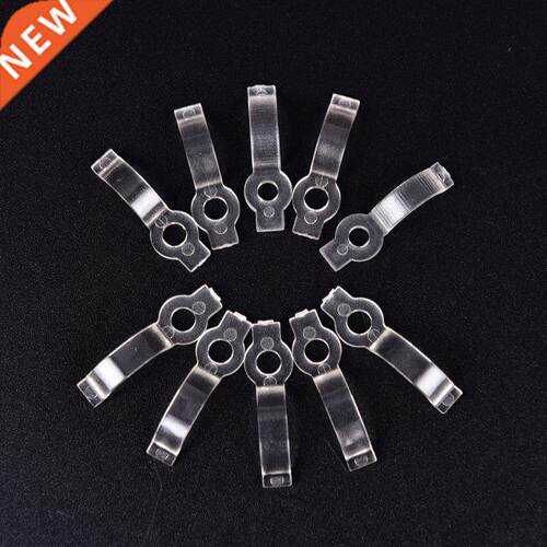 2018 New 10pcs/lot LED Strip Silicon Clip for Fixing 8mm 10m