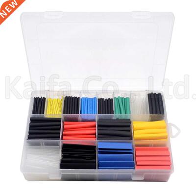 580pcs 2:1 Assortment Electronic Wrap Wire Cable Insulated P