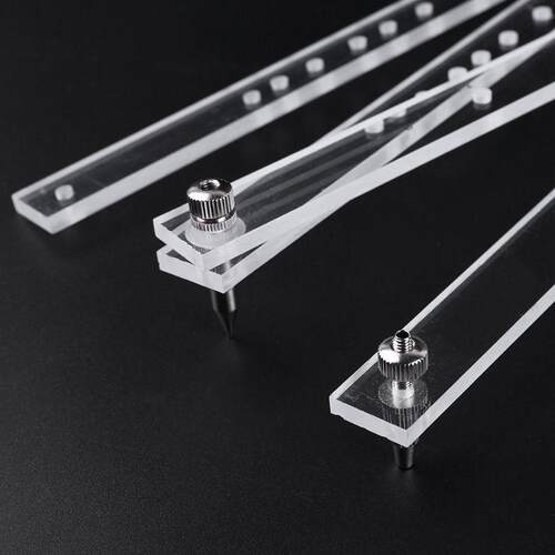 50cm Scale Folding Ruler Pantograph Copy Rluer Drawing Enlar