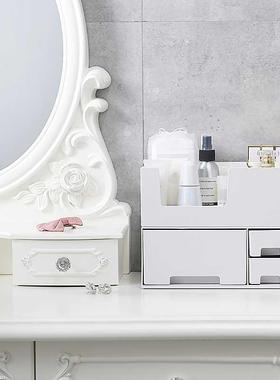 Plastic Cosmetic Storage ox Desktop Storage ox Drawer Jewe