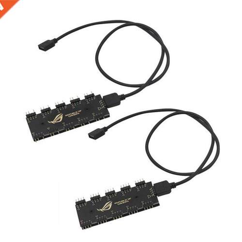 10 RGB Synchronization HUB Splitter Extension Cable For Moth