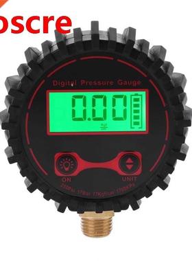 Car Truck 0-250 PSI Digital Tire Pressure Guage 1/4" wi