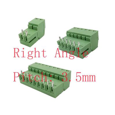 5Pairs 15EDG .5 KF2EDG .5mm PCB Screw Terminals Blocks Con