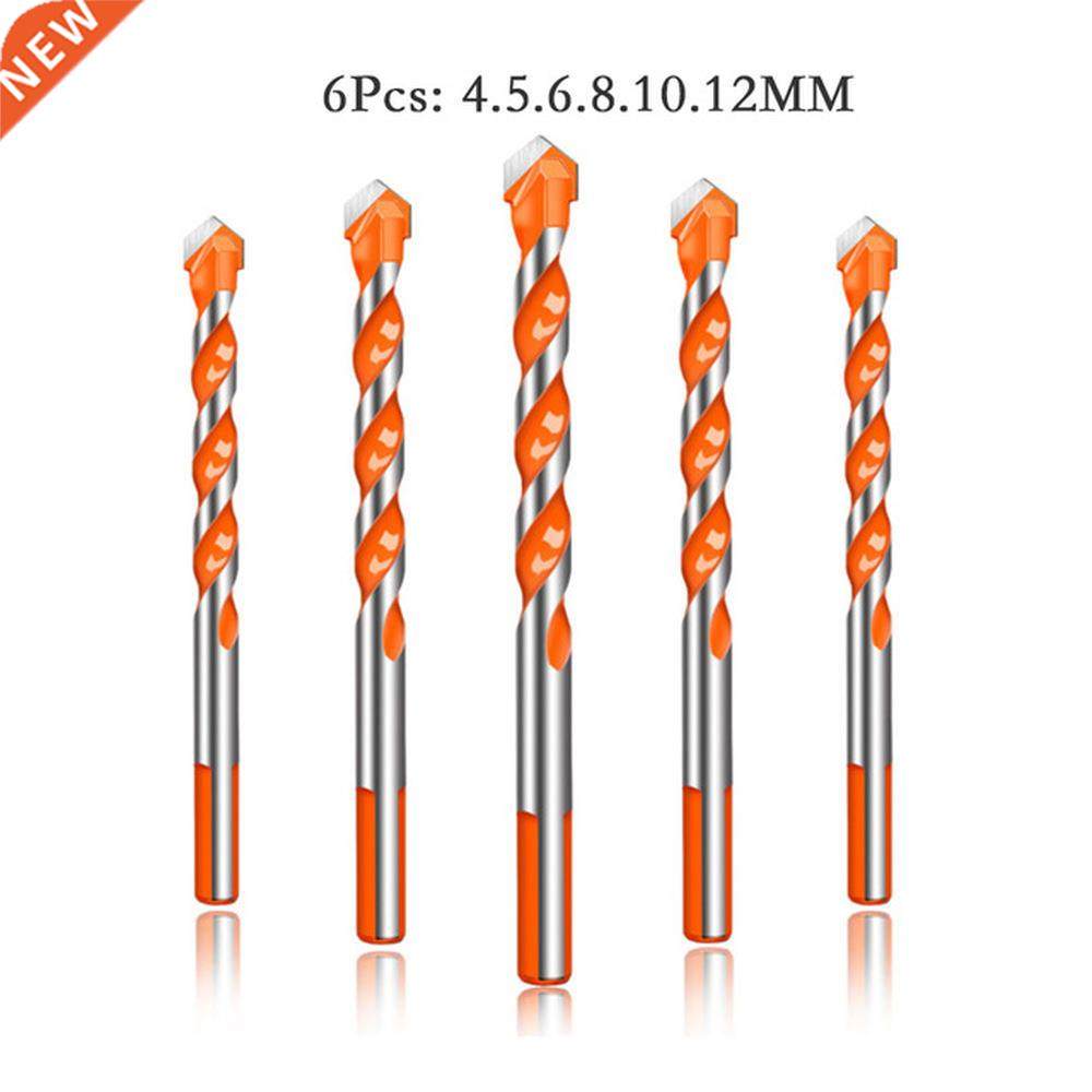 6 Pcs Ultimate Brill Bits Multi-Material Triangle Drill Bit