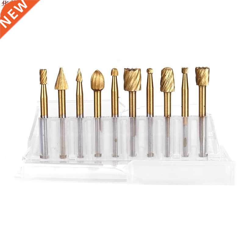 10pcs 1/8 Inch High-speed steel Shank Milling Rotary File Ra