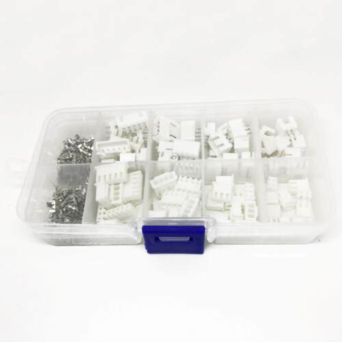 230pcs 2.54mm 2p 3p 4p 5 pin Pitch Terminal Kit / Housing /
