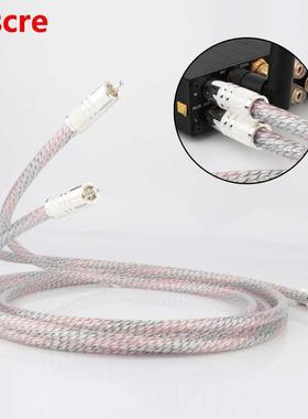 Pair Nordost Valhalla Series 7N Silver Plated HIFI Stereo RC