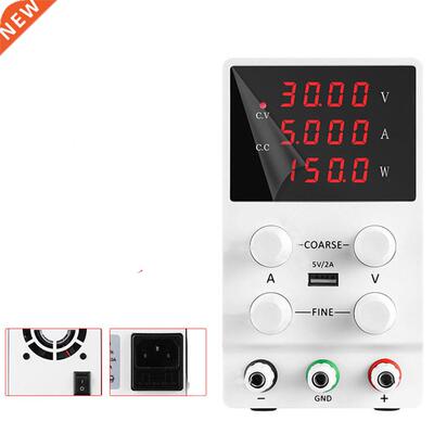 1PCS 30V 5A Laboratory Mini Switching DC Power Supply Digita