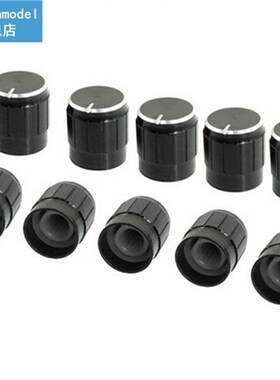10pcs/set Plastic Potentiometer Rotary Knobs  for 6mm Knurl