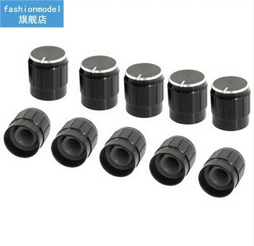 10pcs/set Plastic Potentiometer Rotary Knobs  for 6mm Knurl