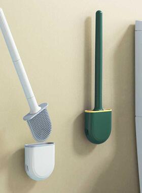 Durable Silicone Brush Golf Toilet Brush Creative Long Handl