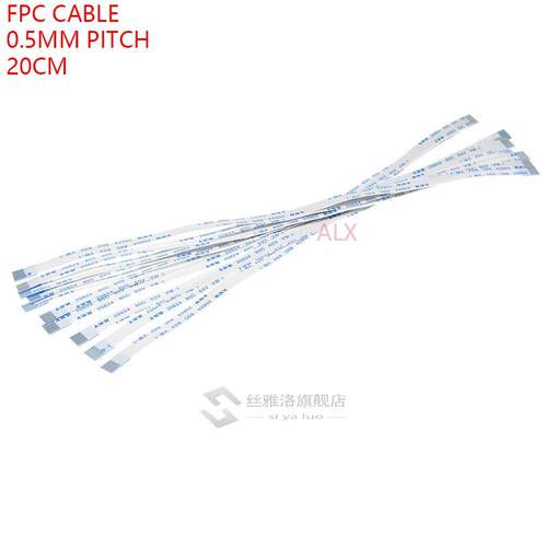 10PCS FPC Ribbon Flexible Flat CABLE PITCH 0.5MM 200MM A- 4P
