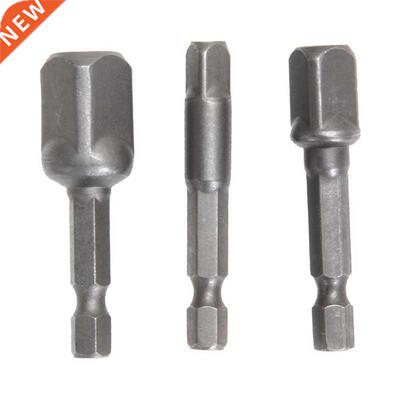 3pcs Hex Shank Socket Adapter Drill Bits Extension Bit Adapt