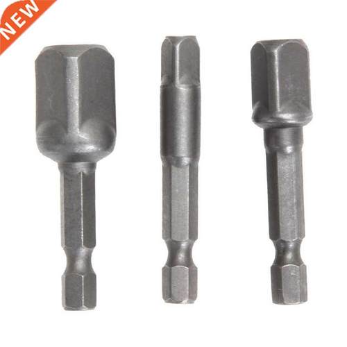 3pcs Hex Shank Socket Adapter Drill Bits Extension Bit Adapt