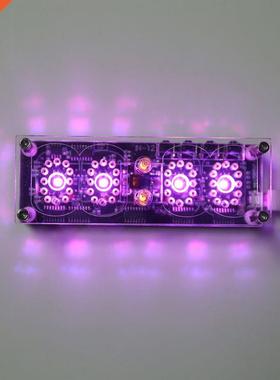 Glow Te Clock 4-Bit DS3231 IN12 Nixie Te Clock Steampunk