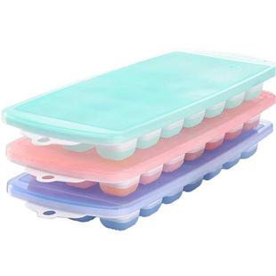 Ice Cube Trays, Packs Flexible Silicone Ice Cube Mds Tray
