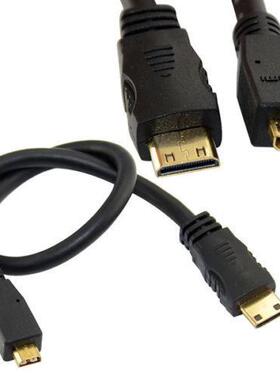 Micro HDMI socket Female F to mini HDMI Male M cable For DV