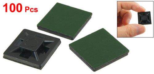 Pcs 20mm x 20mm x 4mm Self Adhesive Cable Tie Mount Base
