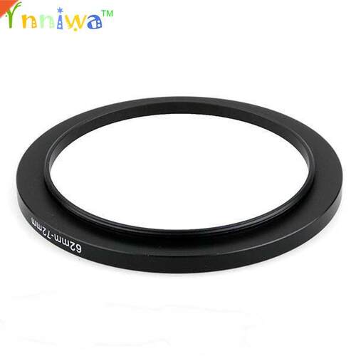 62-72mm Metal Step Up Rngs Lens Adapter Flter Set