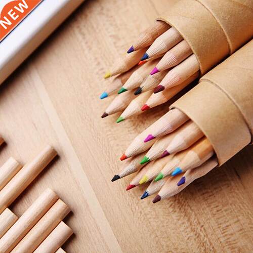 12 pcs/lot 12 New Colored Pencils for Kids School Supplies