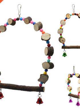 Practical Birds Toy Pet Bird Parrot Cage Decoration Hut Nest